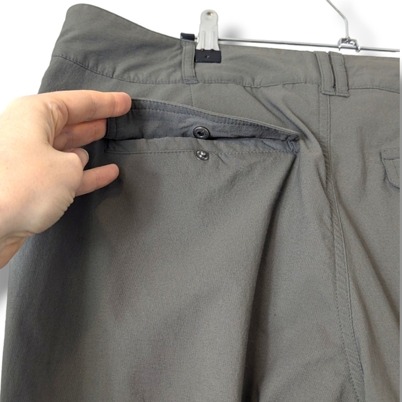 REI Sahara Convertible Pants Stone Blue Camping Fishing Hiking Travel: 14 - Picture 6 of 11
